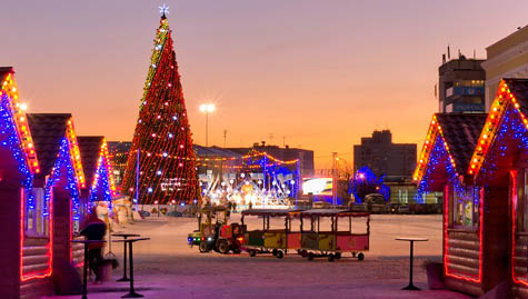 Новогодние каникулы в Ульяновске