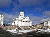 Кафедральный собор на Сенатской площади Хельсинки