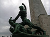 Будапешт. Памятник около Будайской крепости